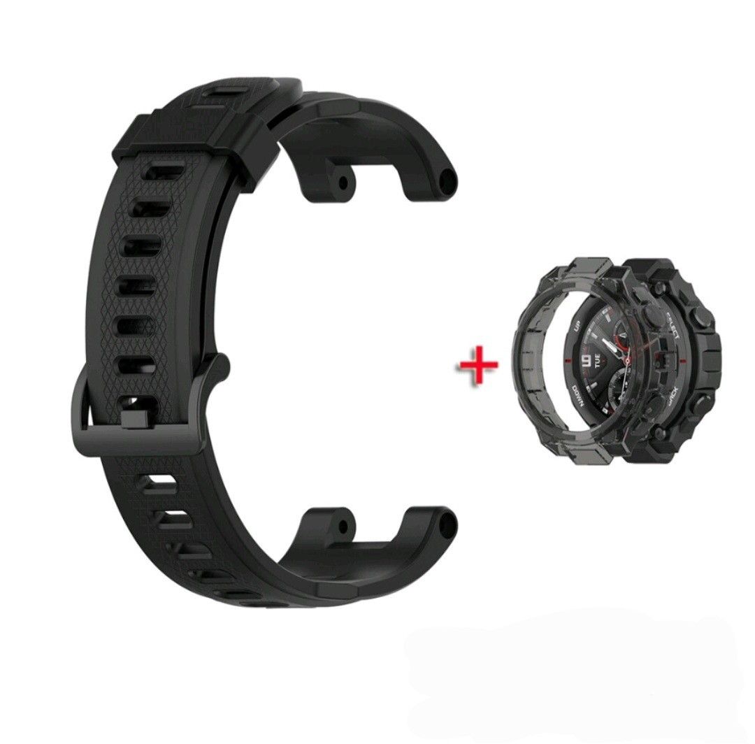 WIIKAI Replacement Watch Strap Bands,Compatible For Amazfit T-Rex 3 Nylon Watch Band Replacement Strap.(Army Green - View #6