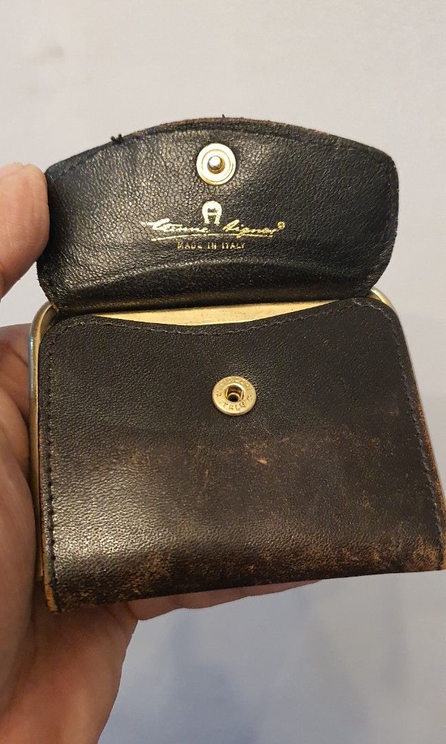 Authentic etienne aigner coin purse Luxury Bags Wallets on Carousell