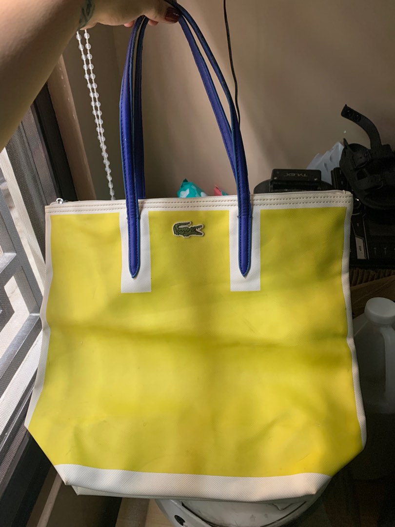 Authentic Lacoste Tote, Luxury, Bags & Wallets on Carousell