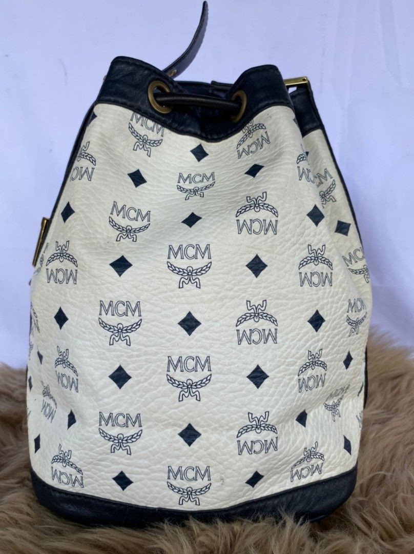 SALE_AUTHENTIC MCM BUCKET BAG, Luxury, Bags & Wallets on Carousell