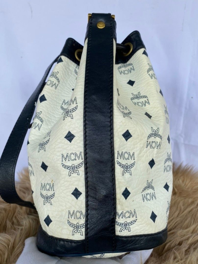 SALE_AUTHENTIC MCM BUCKET BAG, Luxury, Bags & Wallets on Carousell