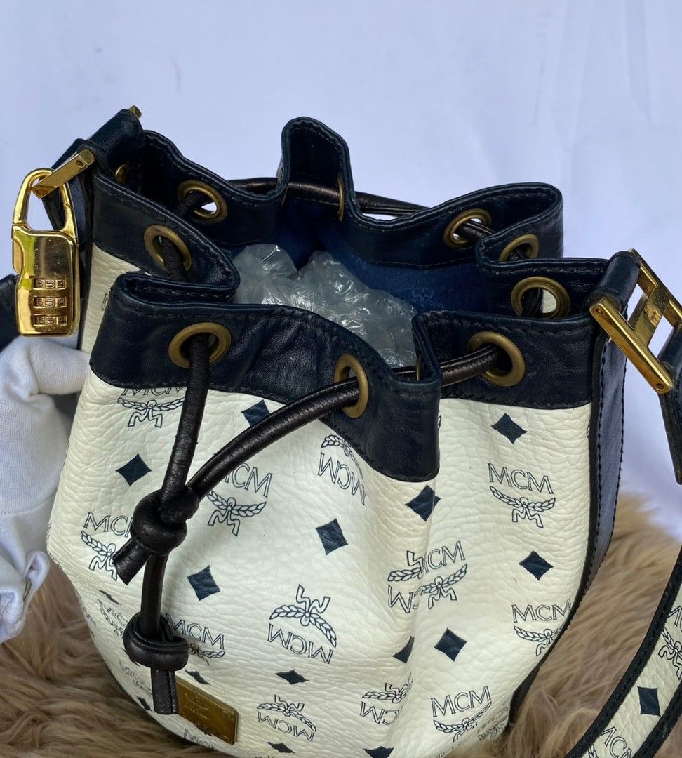 SALE_AUTHENTIC MCM BUCKET BAG, Luxury, Bags & Wallets on Carousell