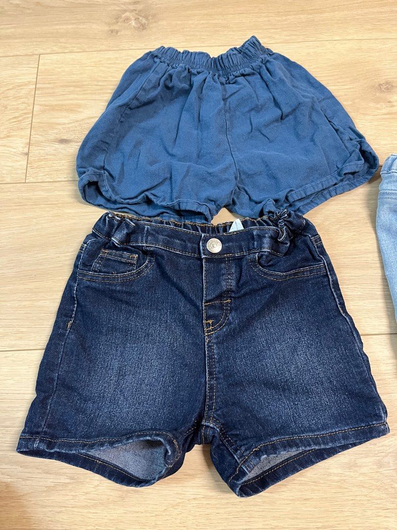 Newborn denim best sale shorts