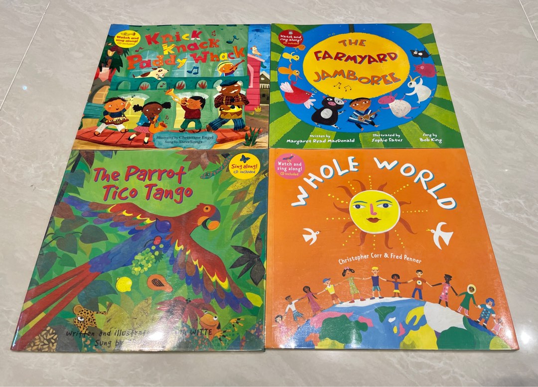 Barefoot Books - Sing-Along CD Series, Hobbies & Toys, Books