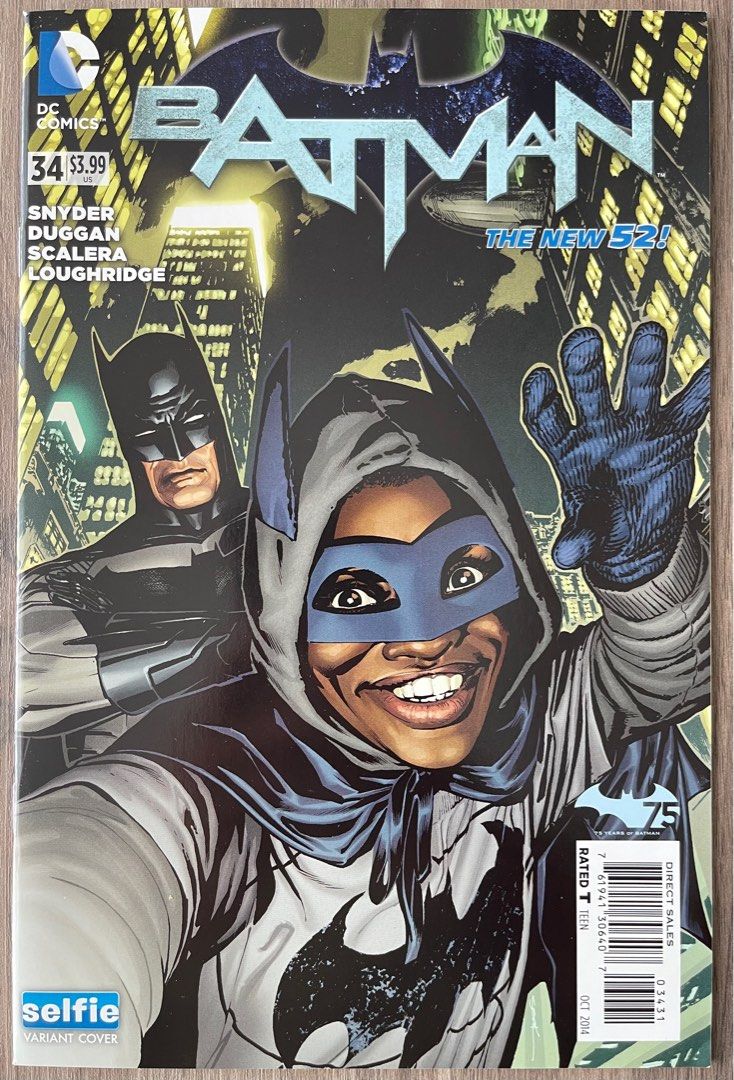 BATMAN #34 ( DC COMICS RYAN SOOK CARD STOCK SELFIE VARIANT ), Hobbies &  Toys, Books & Magazines, Comics & Manga on Carousell