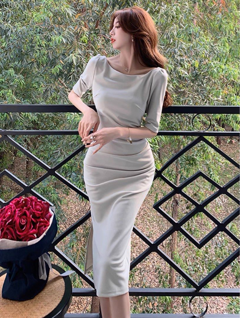 Red black cheap and white dress