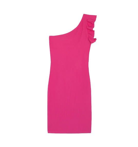 bershka dress pink
