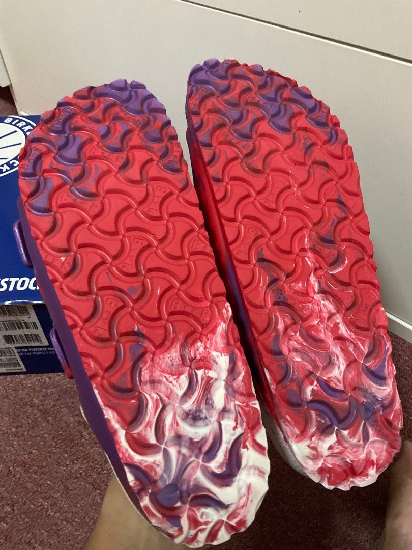 birkenstock arizona violet