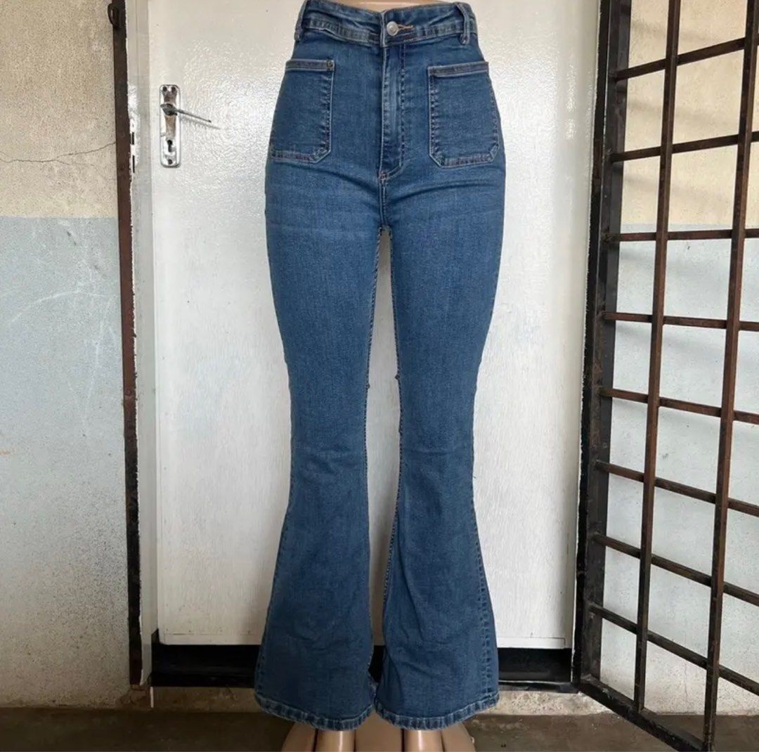 Stretch Bootcut Flare Jeans, Women's Fashion, Bottoms, Jeans & Leggings on  Carousell