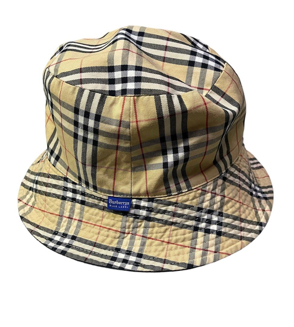 Burberry nova on sale check hat