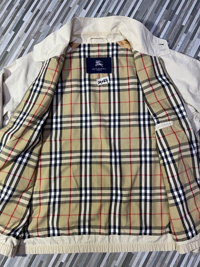 Burberry nova outlet check jacket