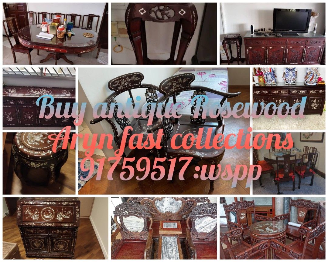Buy antique Rosewood, Furniture & Home Living, Furniture, Other Home