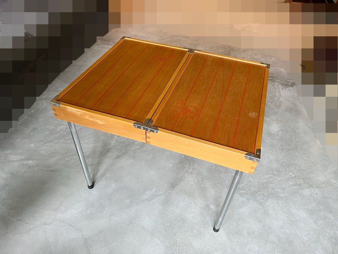 CAPTAIN STAG WOOD PICNIC TABLE VINTAGE テーブル・チェア