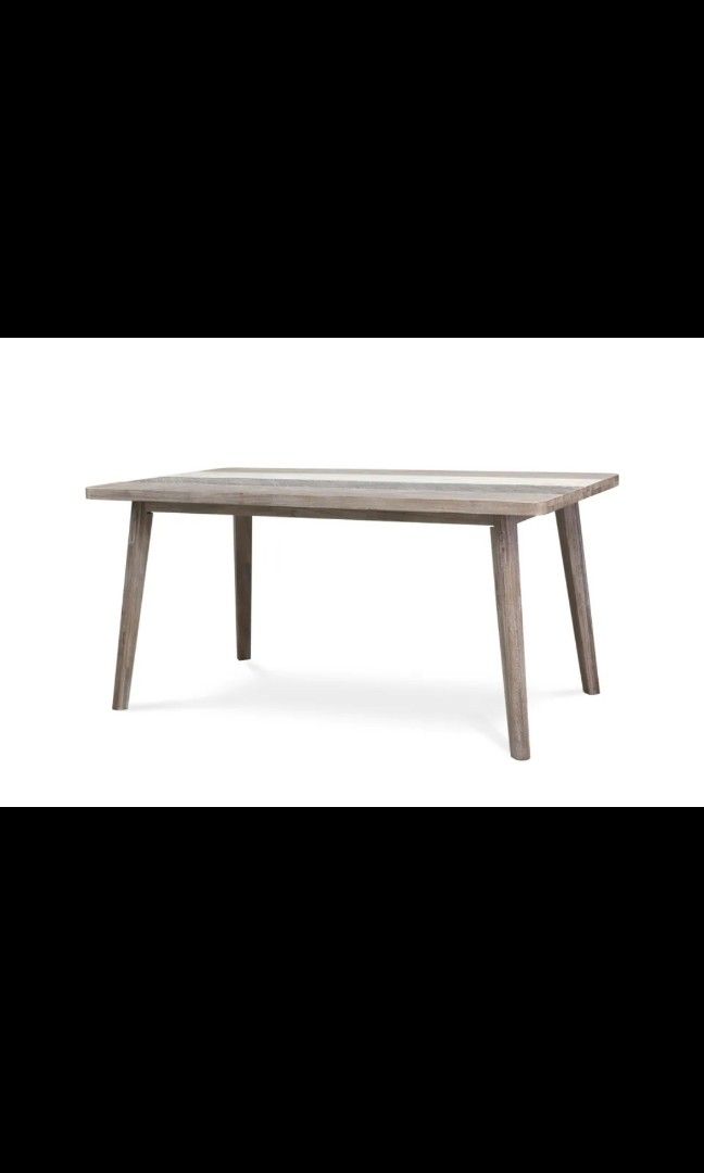 Castlery gibson dining table n bench, Furniture & Home Living