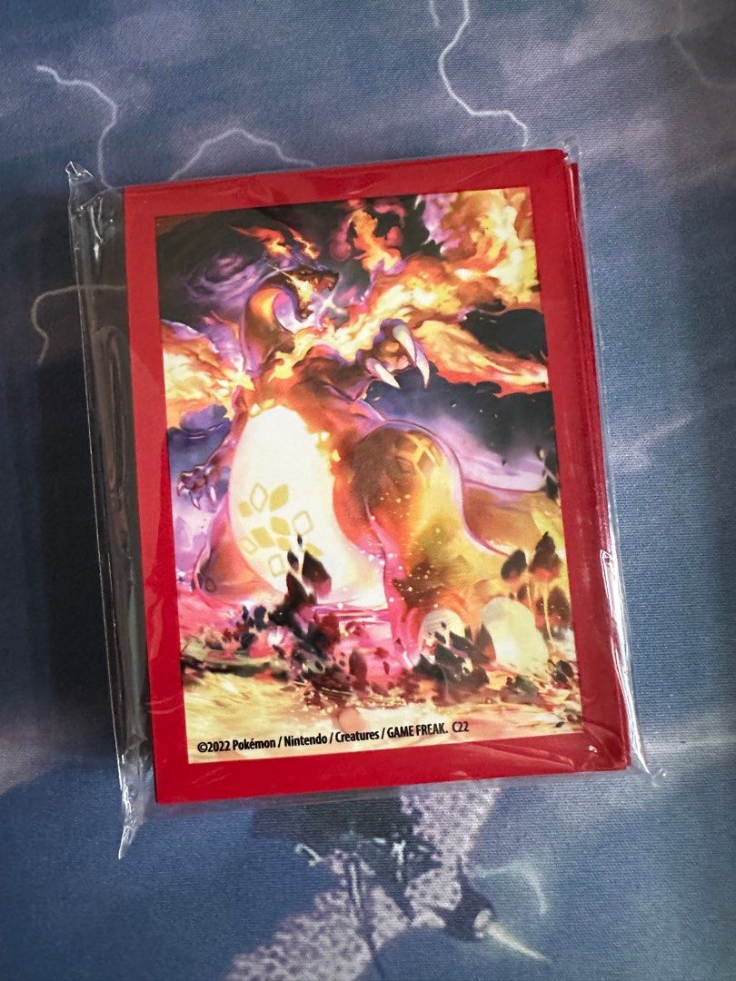 Charizard UPC Playmat & Sleeves, Hobbies & Toys, Toys & Games on Carousell