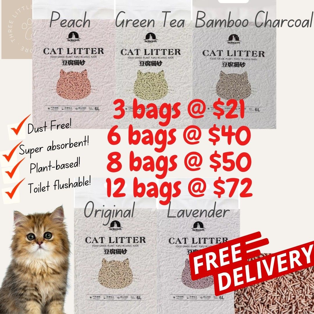 CHEAP CAT LITTER FREE DELIVERY
