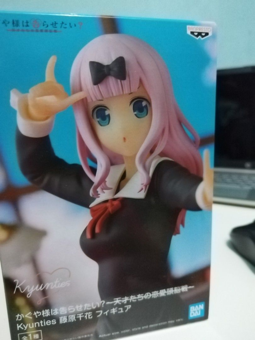 Kaguya-sama: Love Is War – Figura PVC Chika Fujiwara In Battaglia D'Amore E Cervello, Banpresto - 2