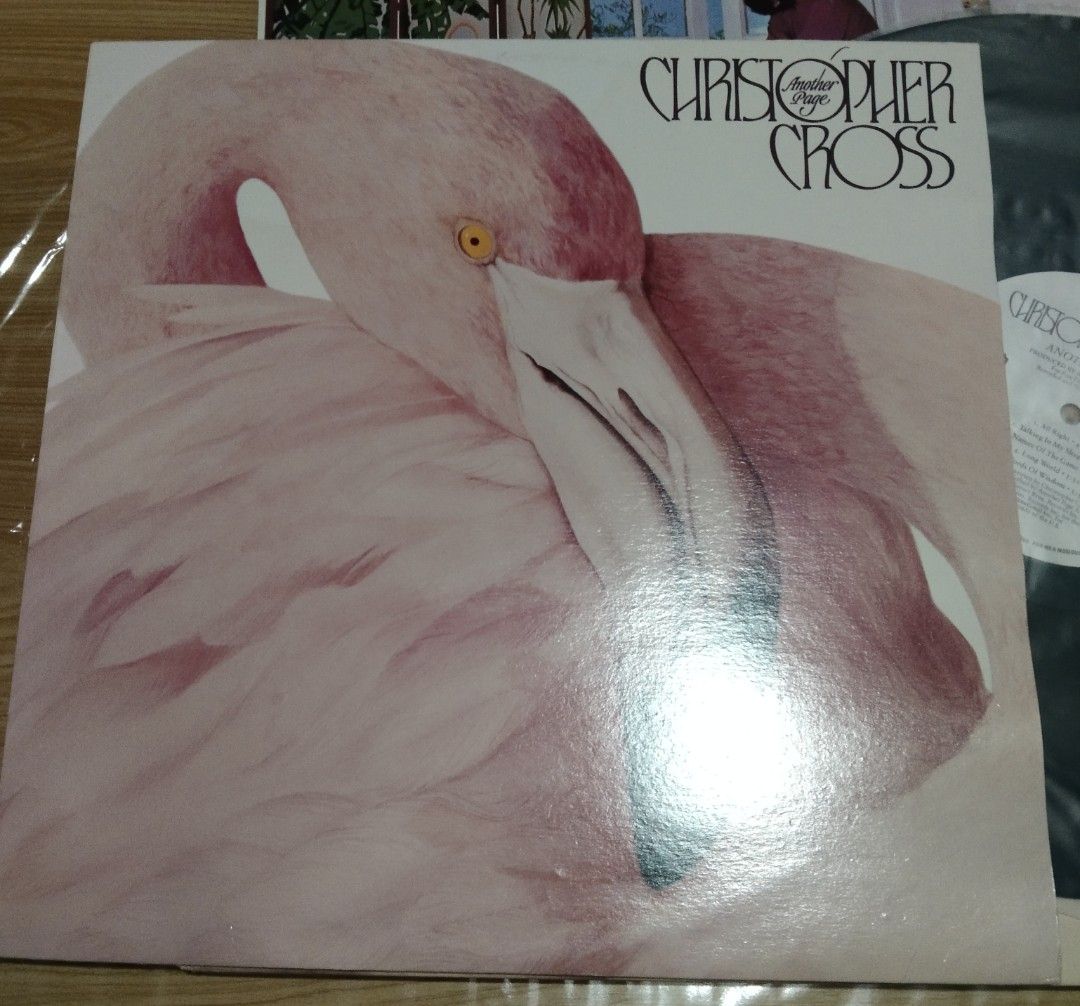 Christopher Cross Another Page vinyl album on Carousell