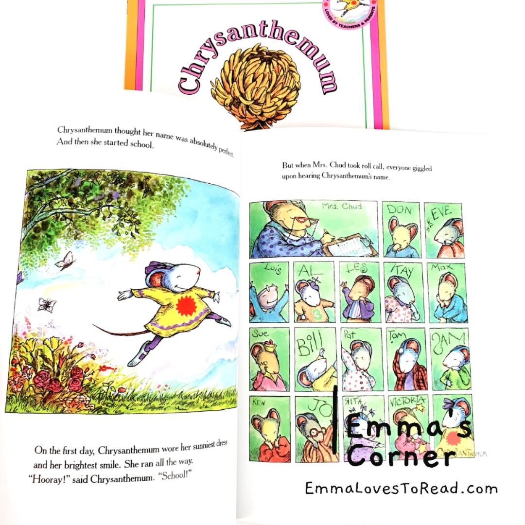 Chrysanthemum by Kevin Henkes Children Picture Book PB, Hobbies & Toys