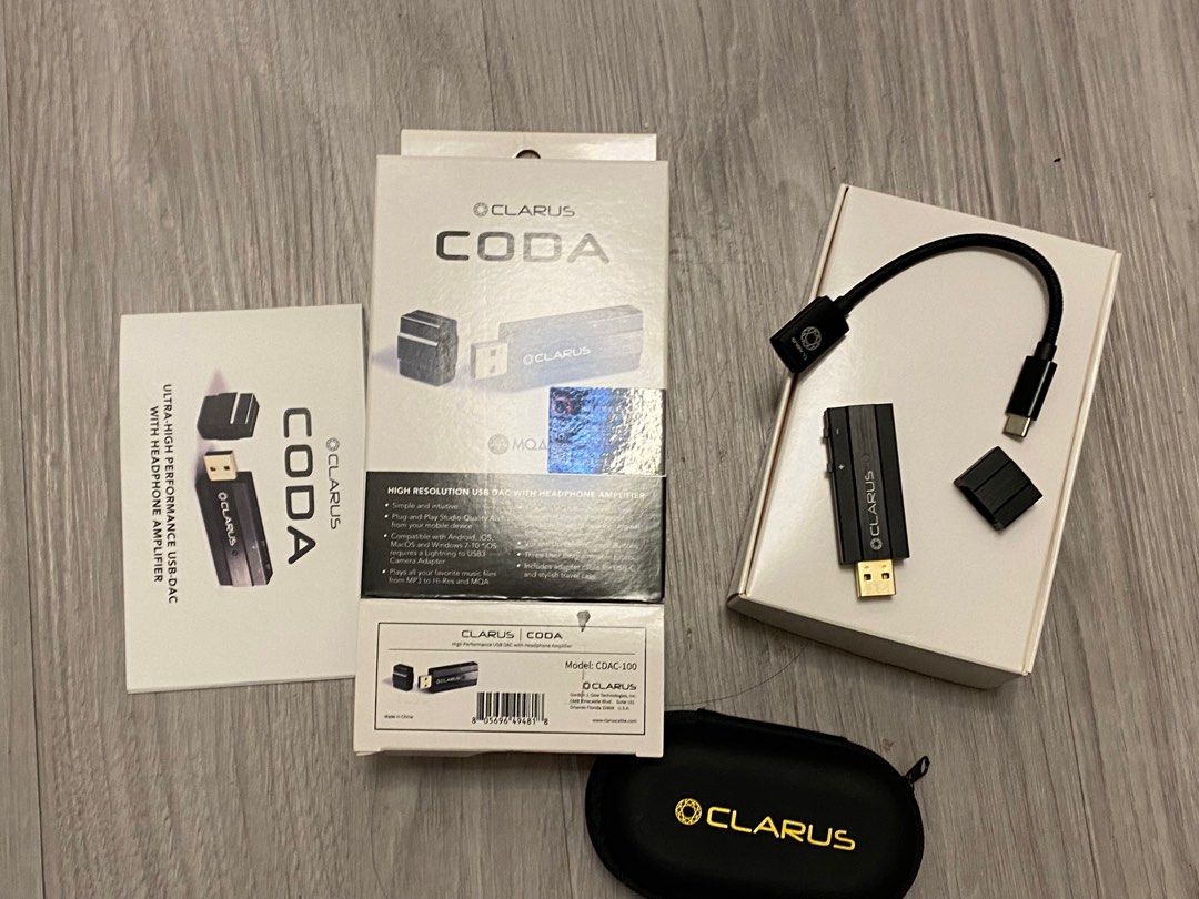 Clarus coda dac sales