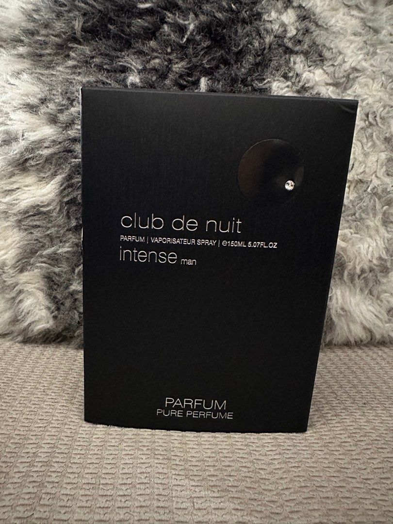 Club De Nuit Intense Man Pure Parfum, Beauty & Personal Care, Fragrance & Deodorants on Carousell