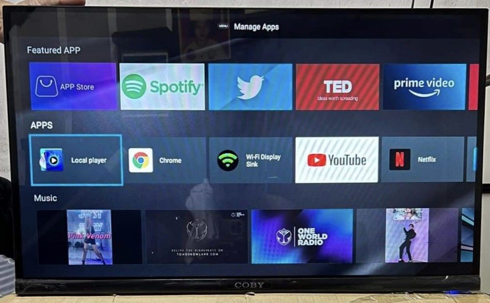 Coby Led Tv COBY Smart LED Tv 32