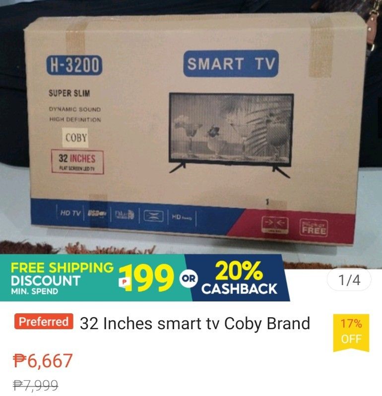 Coby Led Tv COBY Smart LED Tv 32