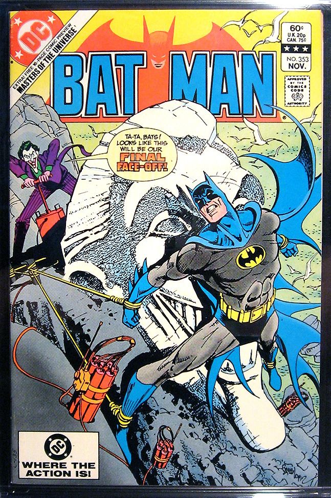 COMICS: DC: Batman #353 (1982), Joker uses alias 