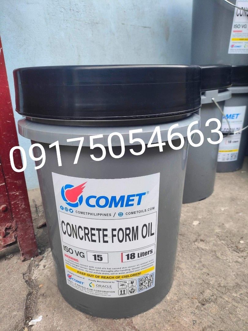 Concrete form oil, Commercial & Industrial, Construction & Building