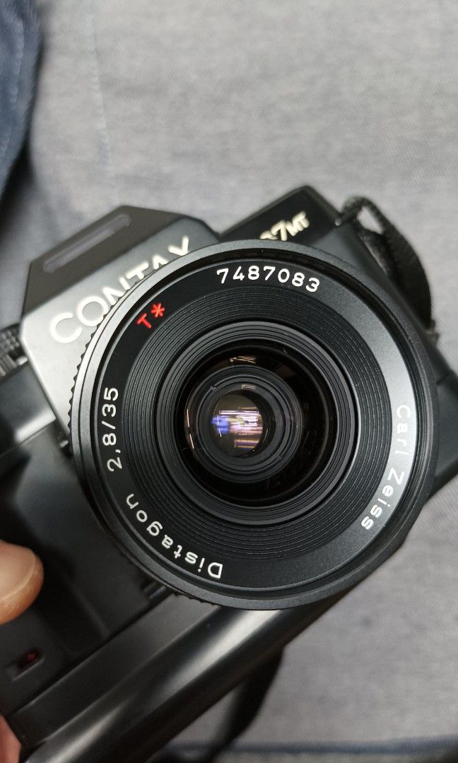 Contax 167MT菲林相機+Carl Zeiss 35mm f2.8 T*蔡司鏡頭, 攝影器材
