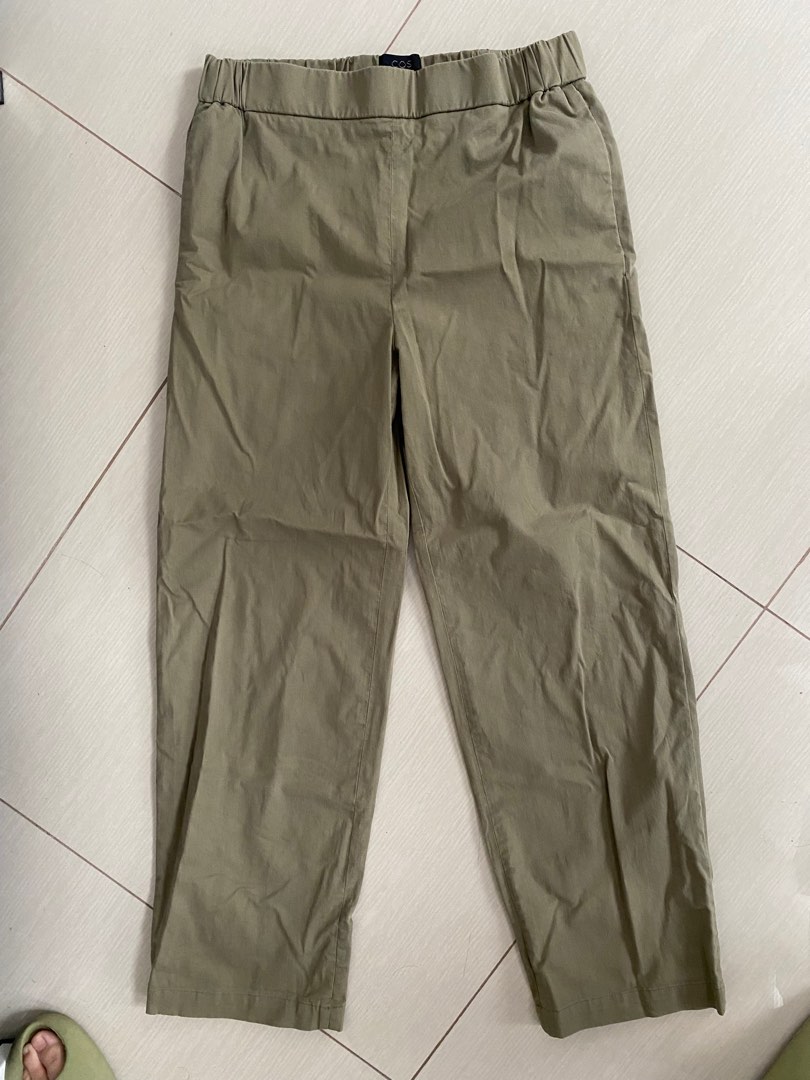 COS army green pants on Carousell