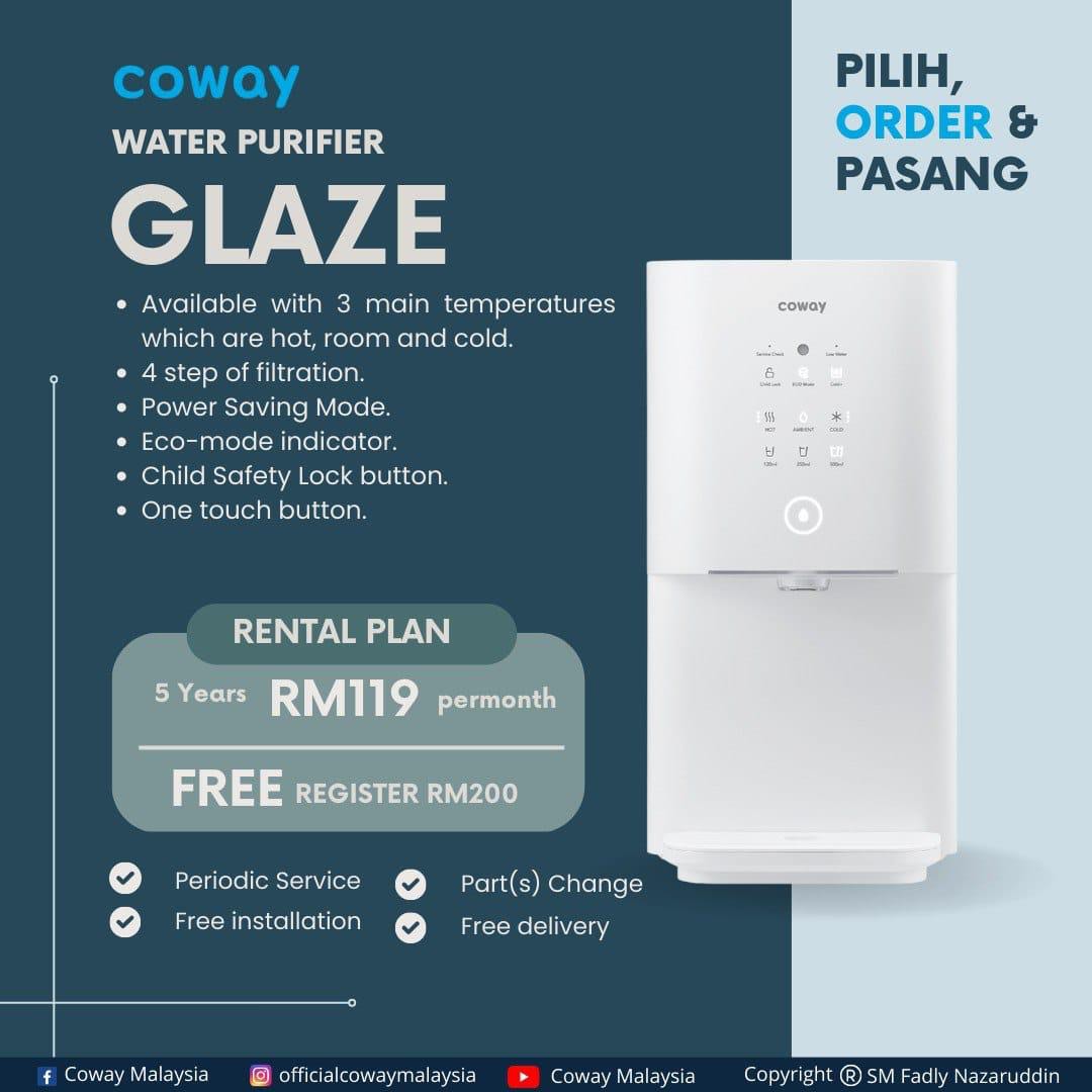 Coway glaze clearance water purifier