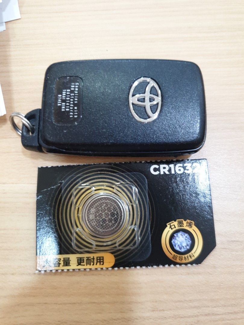 CR1632 Toyota Remote control battery, Everything Else on Carousell