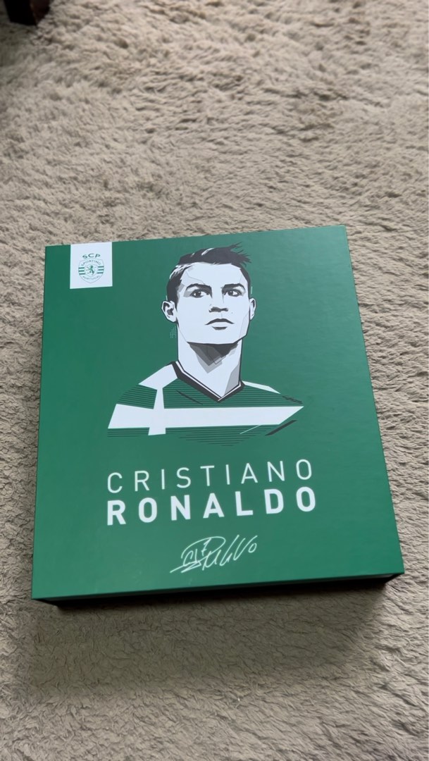 Cristiano Ronaldo Box Limited Edition 21st Anniversary Jersey Sporting 2023  NEW 