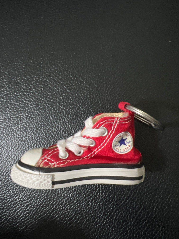Red converse keychain sale