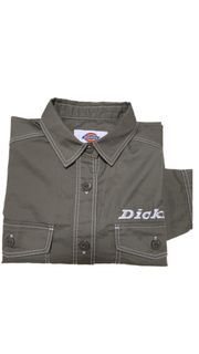 Dickies 長袖刺繡襯衫