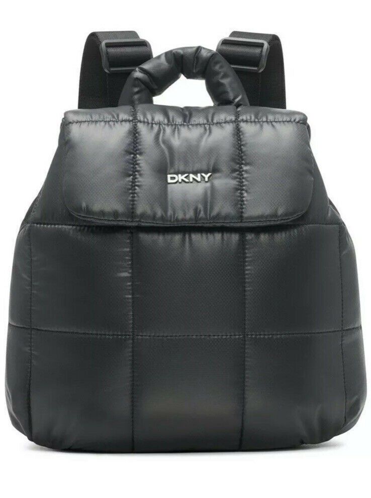 DKNY Giania Backpack in Black, Women's Fashion, Bags & Wallets