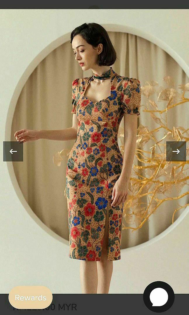 Doublewoot Datalier Batik Cheongsam