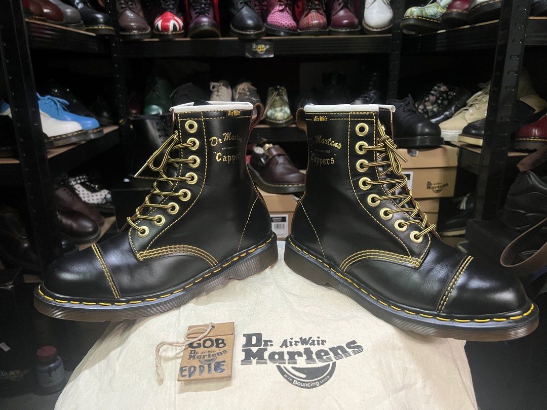 Dr. Martens Cappers Uk7, Men's Fashion, Footwear, Boots on Carousell