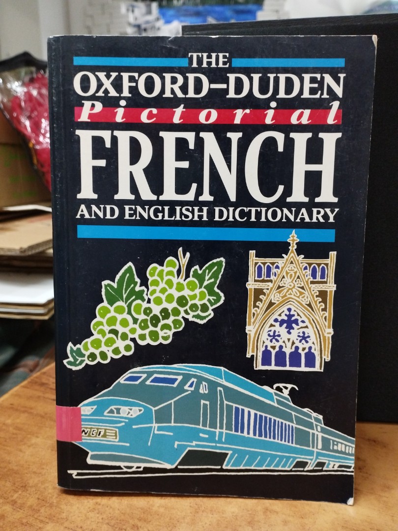 Oxford-Duden Bildwörterbuch 1979 - Dictionnaire Visuel Allemand/anglais HC