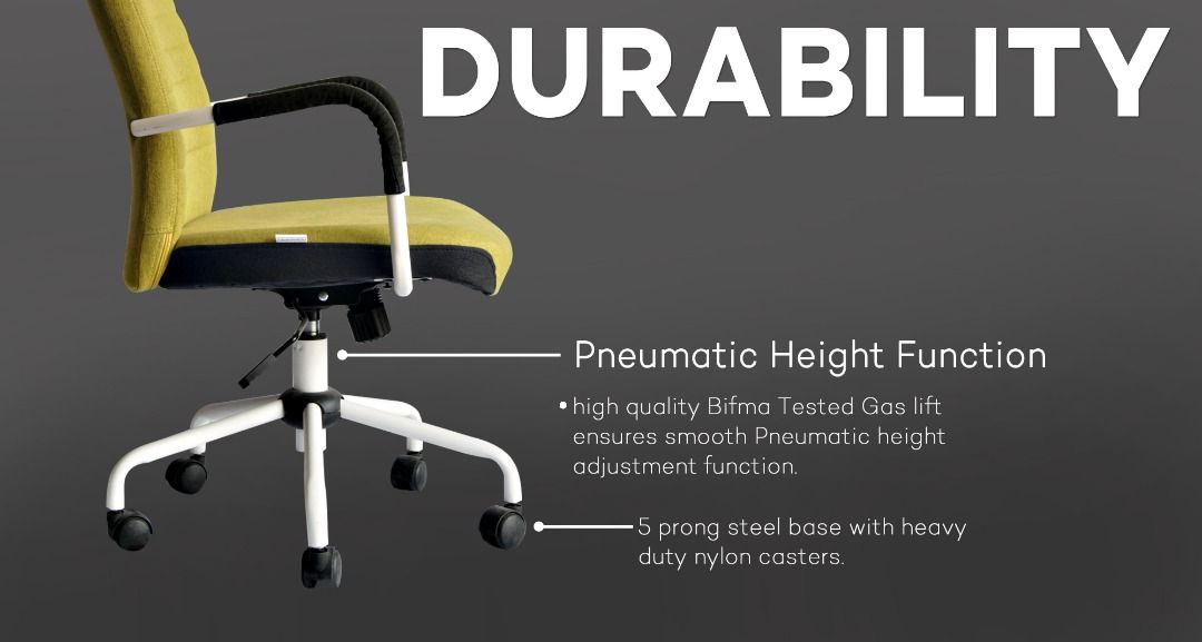 Ergodynamic EMC167 BLU Midback Chair, Office Furniture, Computer Chair, Staff Chair, Guest