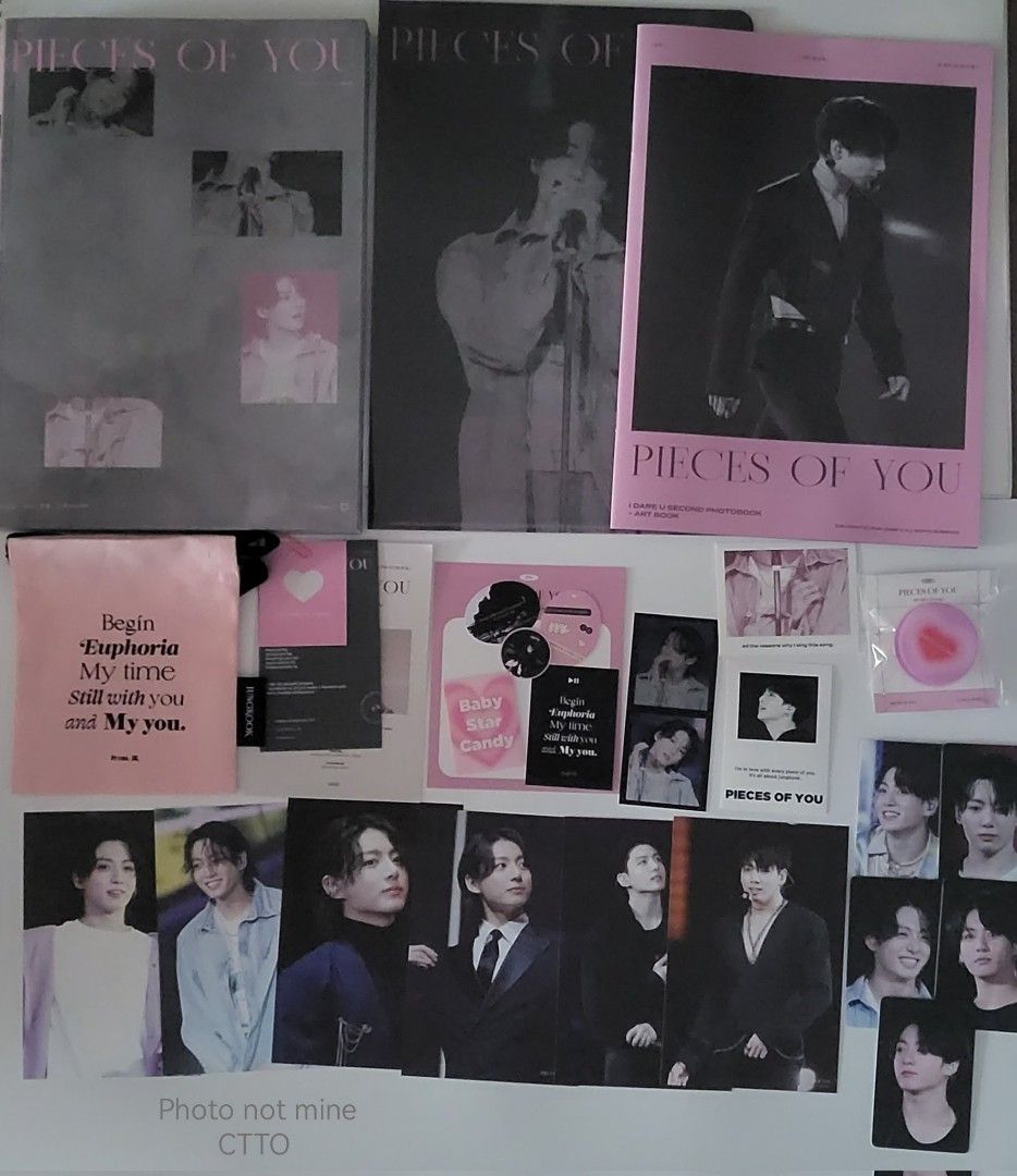 FANSITE] [WTS/LFB] Jungkook PIECES OF YOU 2nd Photobook & 2023 