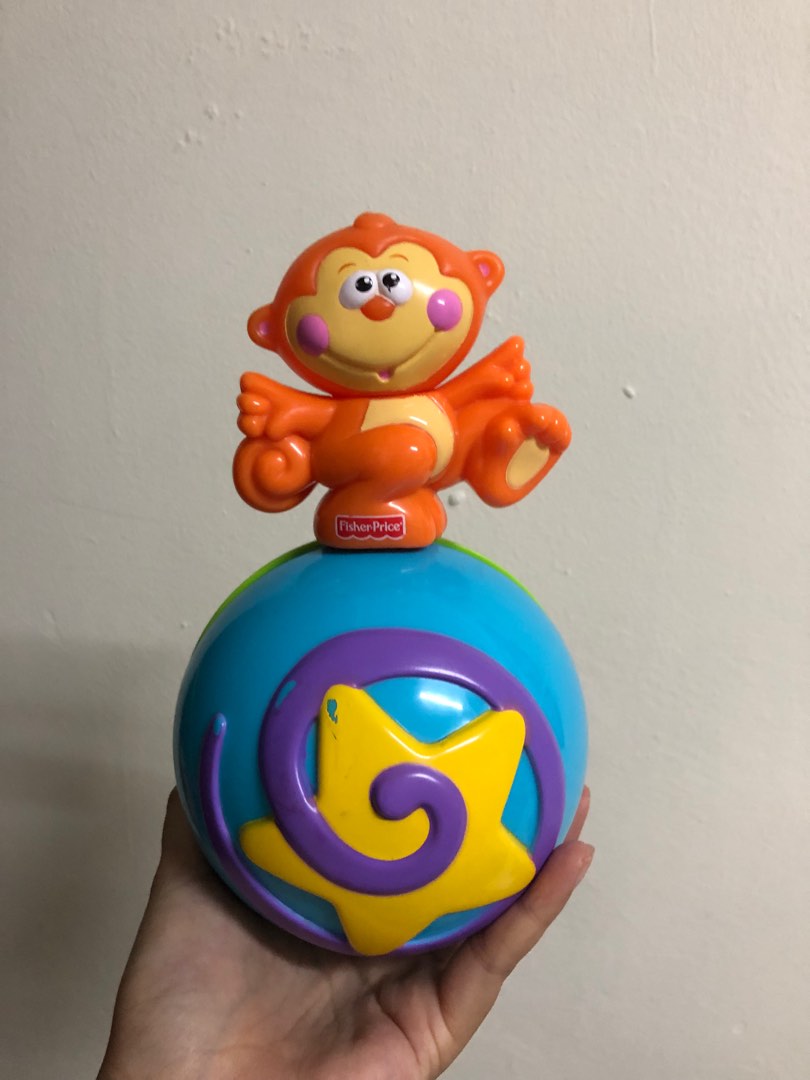 Fisher price rolling monkey sales