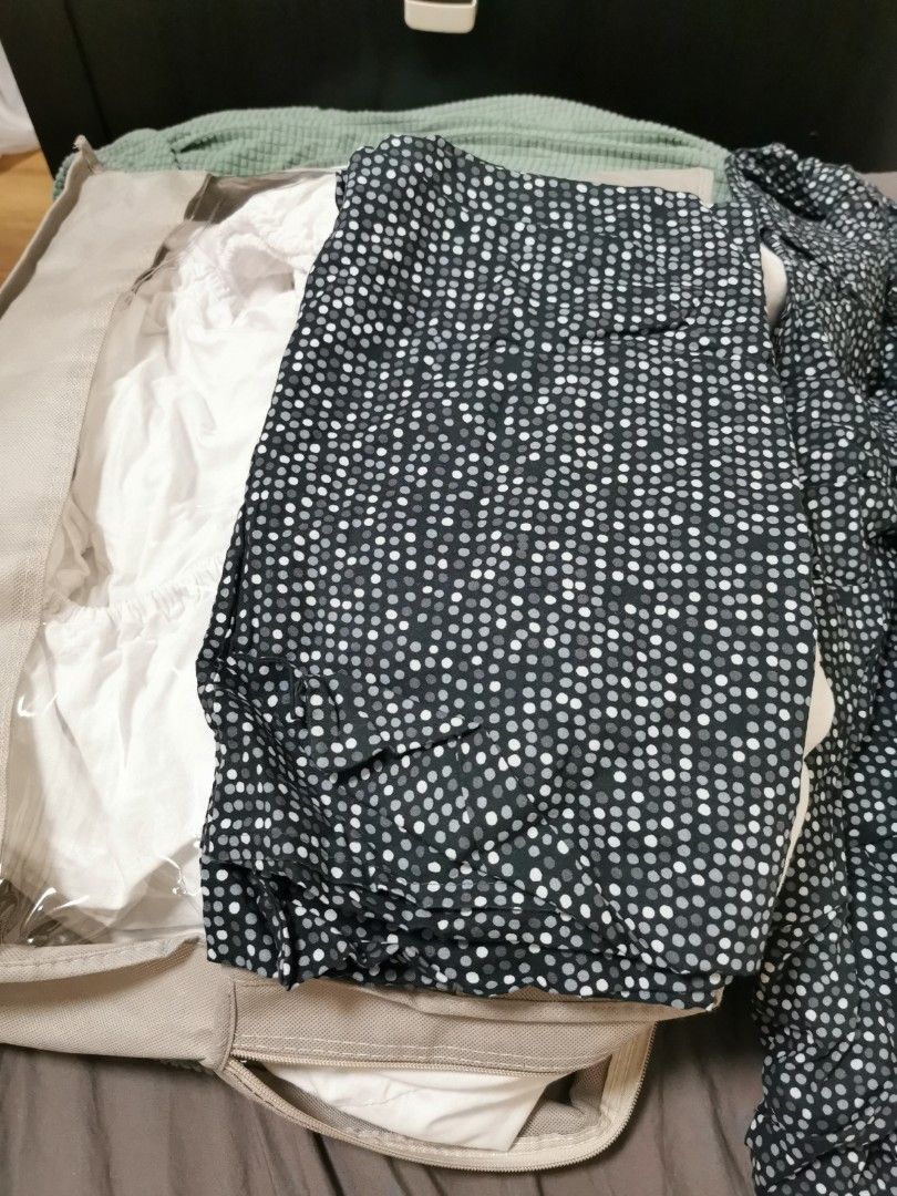 fitted sheet ikea king size, Furniture & Home Living, Bedding & Towels