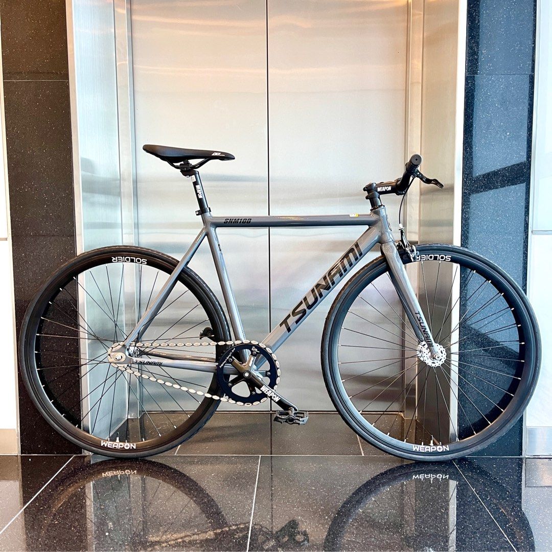 fixie bike/tsunami fixie bike/fixed gear bike/brand new/frame set (330