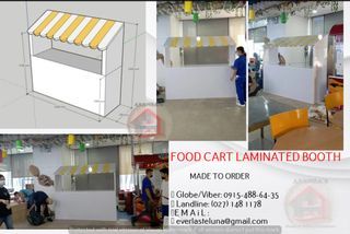 FOOD CART LAMINATED BOOTH (FACTORY PRICE)