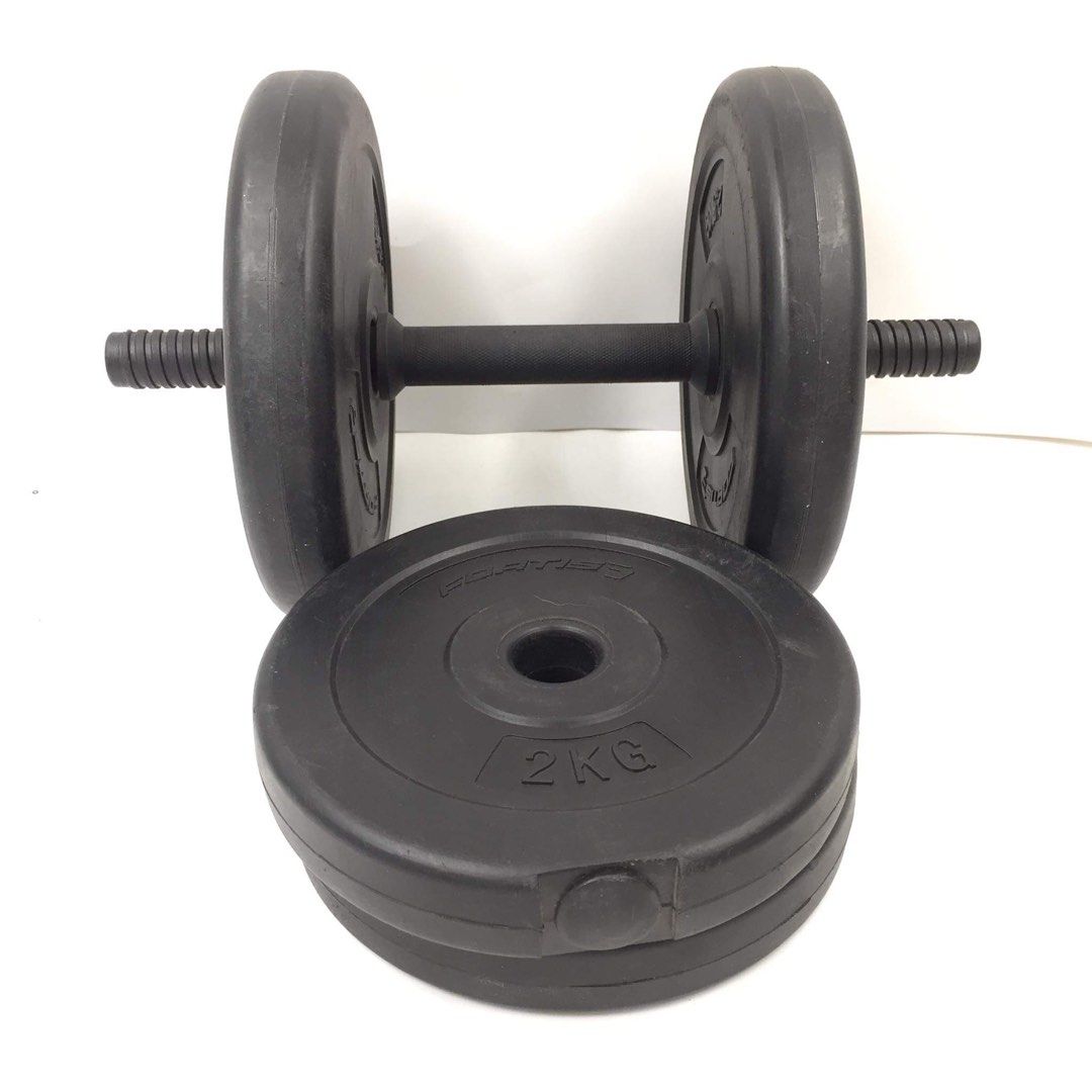 Fortis 48kg Smart Adjustable Weights Dumbbell Set