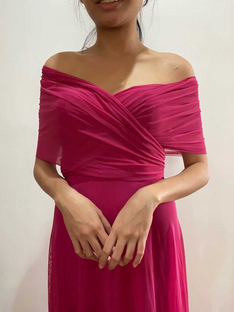 Fuchsia infinity dress store