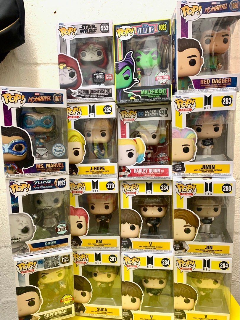 Funko original clearance stock, Hobbies & Toys, Toys & Games on Carousell
