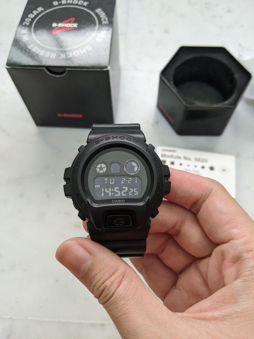 G Shock DW 5900 BB Men s Fashion Watches Accessories Watches on Carousell